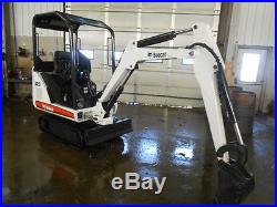 BOBCAT 323-J EXCAVATOR NEW PAINT LOW HRS WORK READY IN PA