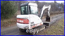 BOBCAT 331 EXCAVATOR CAB, THUMB, VERY NICE! FINANCING AVAILABLE! WE SHIP