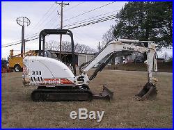 Bobcat 331 Mini Excavator With 2 Speed
