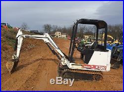 Bobcat X320 Mini Excavator / Trencher / Backhoe Low Cost Shipping Rates