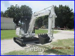 Bobcat 116 Excavator, on steel, 9280 #s Komatsu 38hp eng. Strong Machine, 24