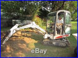 Bobcat 323 mini excavator