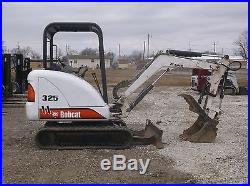 Bobcat 325 excavator