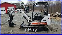 Bobcat 325g Excavator Hydraulic Thumb Only 2295 Hours Nice! We Finance