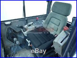 Bobcat 328 Mini Excavator, Cab, Heat, Aux Hydraulics, Thumb, 2 Speed, 27.5 HP