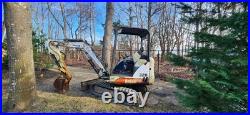 Bobcat 328 mini excavator