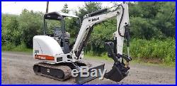 Bobcat 328g Excavator Long Arm Hydraulic Thumb Low Hours Ready To Work
