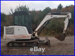 Bobcat 331 Excavator Enclosed Cab With Heat And Low Hours! Ready To Work In Pa
