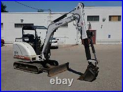 Bobcat 331e Mini Excavator, Ext Arm, 42.8hp Pre-emissions, 2spd, Orops, Aux Hyd