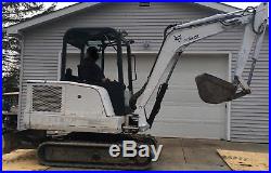 Bobcat 331x mini excavator