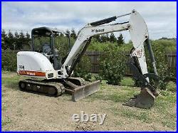 Bobcat 334G Mini Excavator withthumb