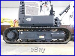 Bobcat 418 Compact Trackhoe Mini Excavator Lightly Used Dealer demo LOW HRS