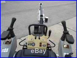 Bobcat 418 Mini Excavator, 419 Hours! , Kubota Diesel, Hydraulic Track Width Adj