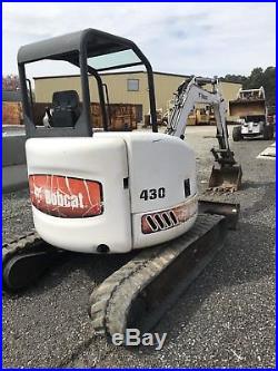 Bobcat 430AG Mini Excavator With Hydraulic Thumb