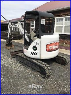 Bobcat 430AG Mini Excavator With Hydraulic Thumb