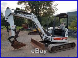 Bobcat 430g Excavator Low Hours Hydraulic Thumb Ready 2 To Work In Pa! We Ship
