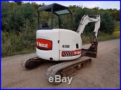 Bobcat 430g Excavator Low Hours Hydraulic Thumb Ready 2 To Work In Pa! We Ship
