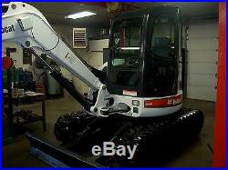 Bobcat 435G Mini Excavator, WithThumb Cab & Air One Owner 2007 Model