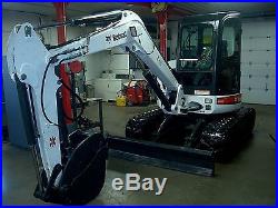 Bobcat 435G Mini Excavator, WithThumb Cab & Air One Owner 2007 Model