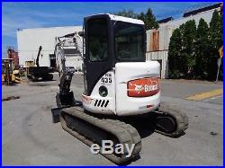 Bobcat 435HAG Mini Excavator Backhoe Loader Enclosed Cab Hydraulic Thumb