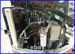 Bobcat 435 HAG Enclosed Cab Mini Excavator Hydraulic Thumb AC