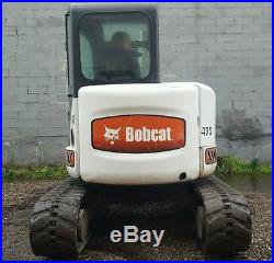 Bobcat 435 Mini Excavator loaded Heat/ac Thumb blade Radio
