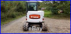 Bobcat 435g Excavator Cab Heat A/c Hydraulic Thumb Only 904 Hours! Exceptional