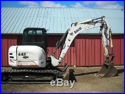 Bobcat 442 Excavator Cab Heat AC Fully Serviced and Ready to Work! E80 341 435
