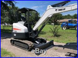 Bobcat E32 Track Excavator with Hydraulic Thumb Kubota Diesel ONLY 1235 hours