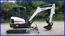 Bobcat E35 Excavator Hydraulic Thumb Angle Blade, Loaded, Exceptional! Finance