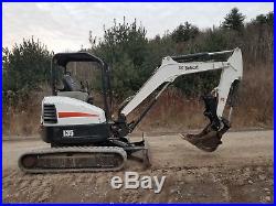 Bobcat E35 Excavator Hydraulic Thumb Zero Tail Swing Ready To Work In Pa