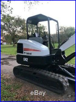 Bobcat E42 with Kubota Diesel Low hours