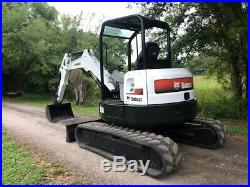 Bobcat E50 Midi Excavator with 36 bucket