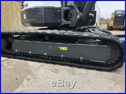 Bobcat E55 Excavator Rubber Tracks A/C Cab
