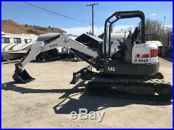 Bobcat E-45 MIDI Excavator Very Clean California Rust Free Low Hours, 2 Speed