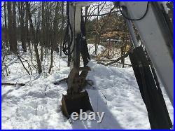 Bobcat excavator