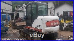 Bobcat excavator 341