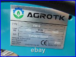 Brand New Agrotk Ym-12 3k Pound Back Yard Mini Excavator Free Shipping