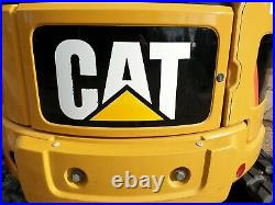 CAT 304C CR Excavator £16,950+ Vat Q Hitch, 3 buckets, Zero Swing