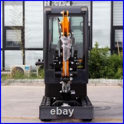 CA/GA Pick Up 1.2Ton Mini Hydraulic Excavator Digger with Closed Cabin