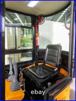 CA/GA Pick Up 1.2Ton Mini Hydraulic Excavator Digger with Closed Cabin