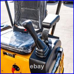 CA/NJ 1.6Ton MINI EXCAVATOR Hydraulic Pilot Control B&S 13.5HP Engine/Side Swing