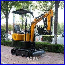 CA/TX/NJ Pick Up 1.2Ton Mini Excavator 13.5hp New Tracked Digger Gas Engine