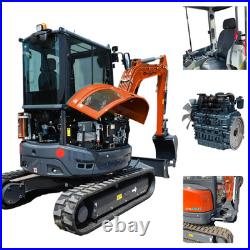 CFG40UF Mini Excavator 4 Ton Digger Kubota Diesel Engine with Heat, Air and Radio CFG40UF Mini Excavator 4 Ton Digger Kubota Diesel Engine with Heat, Air and Radio