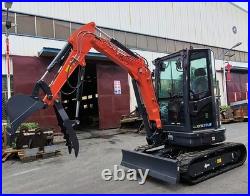 CFG 35UF 6173 lbs Mini Excavator Digger Kubota Engine Hydraulic Thumb Warm Air