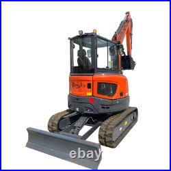 CFG 40UF 25 Hp 4 Ton Hydraulic Excavator Kubota Engine Cab with AC&Pilot Control