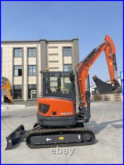 CFG 40UF 25 Hp 4 Ton Hydraulic Excavator Kubota Engine Cab with AC&Pilot Control