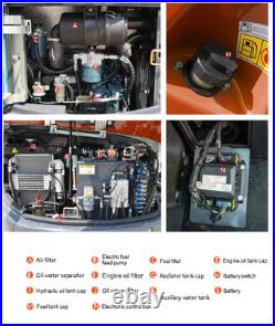 CFG 40UF 25 Hp 4 Ton Hydraulic Excavator Kubota Engine Cab with AC&Pilot Control