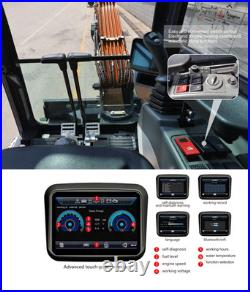 CFG 40UF 25 Hp 4 Ton Hydraulic Excavator Kubota Engine Cab with AC&Pilot Control