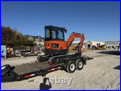 CFG-40UF 4Ton Kubota Diesel Engine 25HP Mini Excavator Digger with Hydraulic Thumb